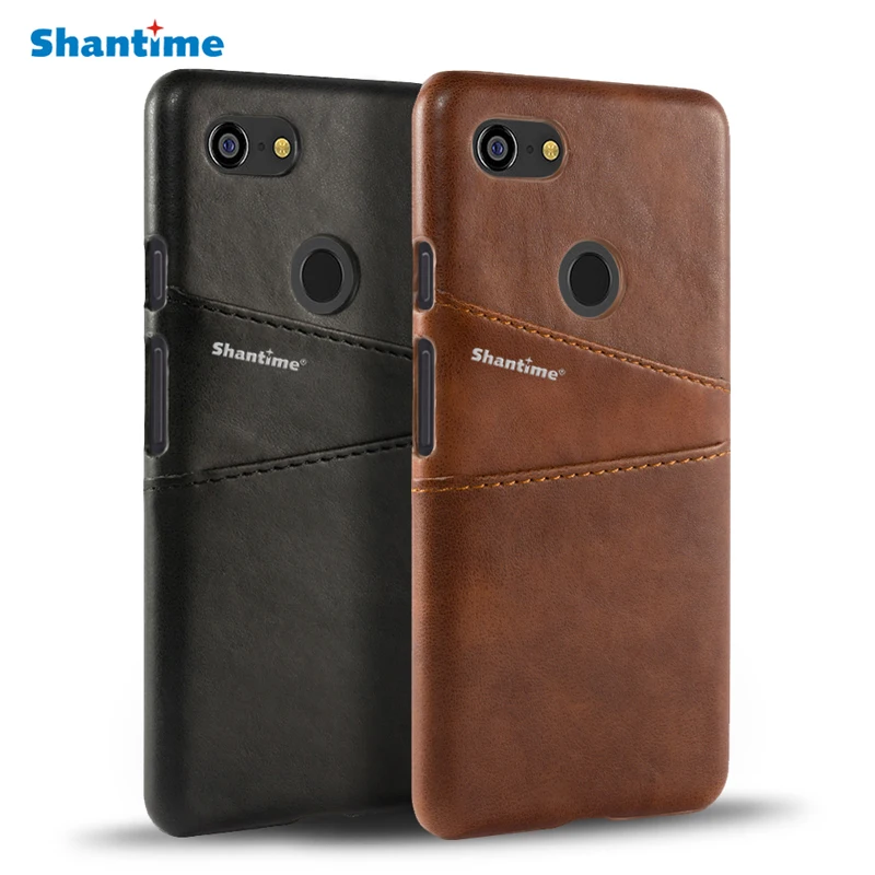 

Pu Leather Back Cover For Google Pixel 3 XL Wallet Case For Google Pixel 3 Business Case For Pixle 3 Lite Card Slots Phone Case