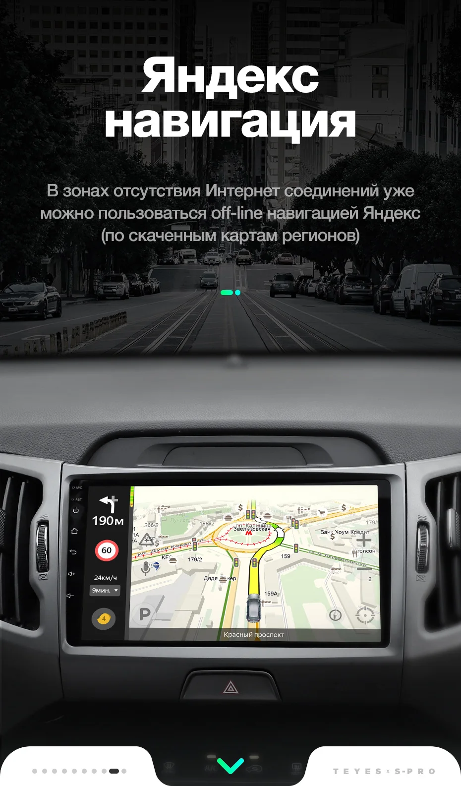 TEYES SPRO Штатное Головное устройство For KIA Sportage SL 3 4 2010- GPS Android 8.1 aвтомагнитола магнитола автомагнитолы Андроид для Киа Спортейдж аксессуары штатная магнитола автомобильная мультимедиа