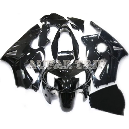 Полный комплект обтекателя Для Kawasaki ZX12R 2002 2003 2004 2005 2006 ZX-12R ABS пластиковые детали для мотоцикла кузов блеск для губ однотонного черного цвета - Цвет: No Seat Cowl