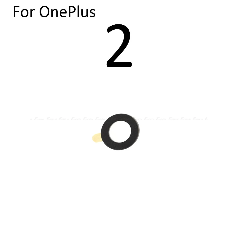 2 шт новая задняя камера стеклянная крышка с кольцом для объектива с наклейками для OnePlus 1 2 3 3T 5 5T 6 6T 7 Pro запасные части