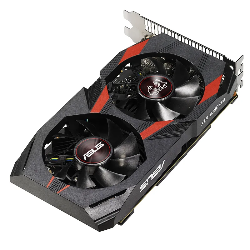 Видеокарта ASUS GeForce CERBERUS GTX 1050Ti 4 ГБ GDDR5 игровая видеокарта 7008 МГц PCI-E 3,0 CERBERUS-GTX1050TI-A4G DVI HDMI DP