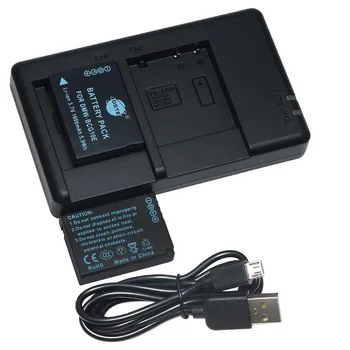

DSTE Dual Slot Charger with 2pcs DMW-BCG10E Battery for Panasonic Lumix DMC-ZS10 ZS15 ZS19 ZS20 ZS25 ZX3 TZ8 TZ10 TZ18 TZ19 ZR3