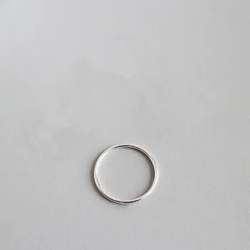 1.2mm Narrow 925 Sterling Silver Rings For Women Aneis Accessories, Minimalism Woman Ring Silver 925 Jewelry Best Friends Gifts