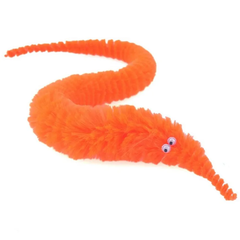 10/6/1 pcs Funny Toys Magic Trick Twisty Fuzzy Worm Kids Cartoon Animals Toys Bile Pussy Mr Fuzzy Street Dolls Blister Card