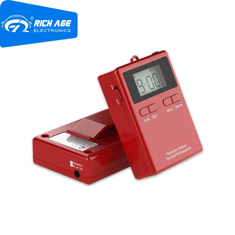Система туристического гида Rich Age RC8860 беспроводная Портативная аудиосистема 863 865