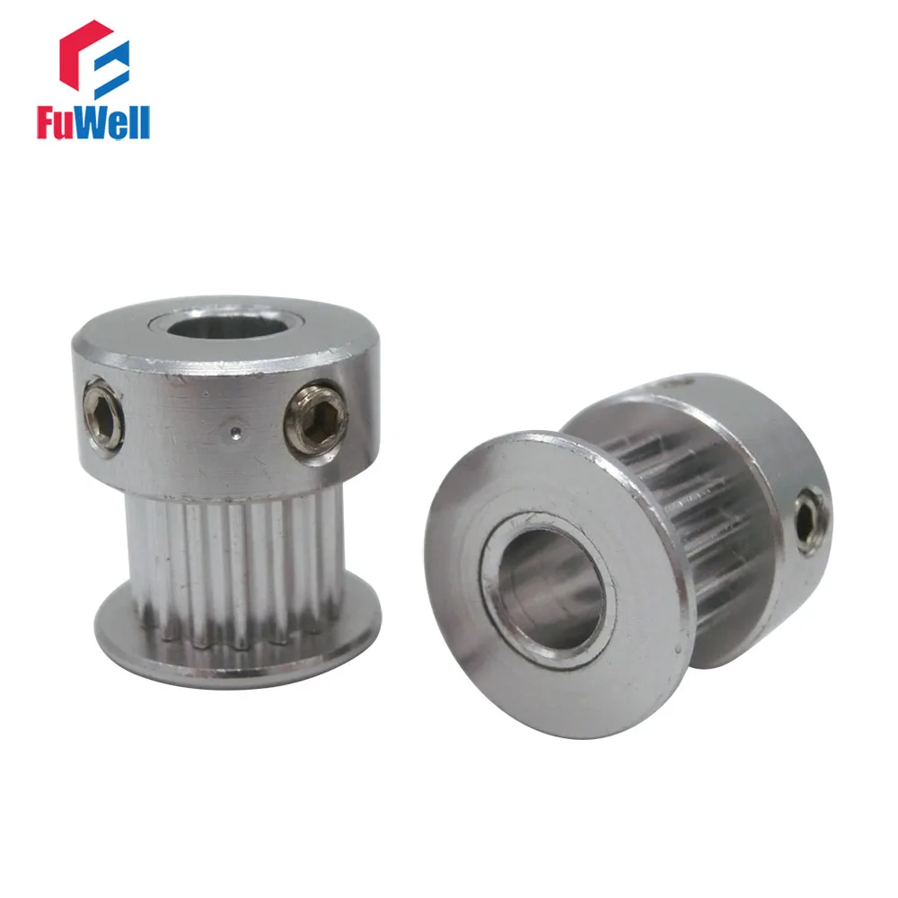 

2GT GT2 16T 20T Timing Pulley Aluminum Alloy Transimission Pulley 7mm Belt Width 2GT-16T 2GT-20T Timing Belt Pulley
