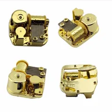 Laxury позолота HD 18 Примечание части overgild Музыка Движение играть Унесенные призраками DIY Music Box 35w-1722bzdj