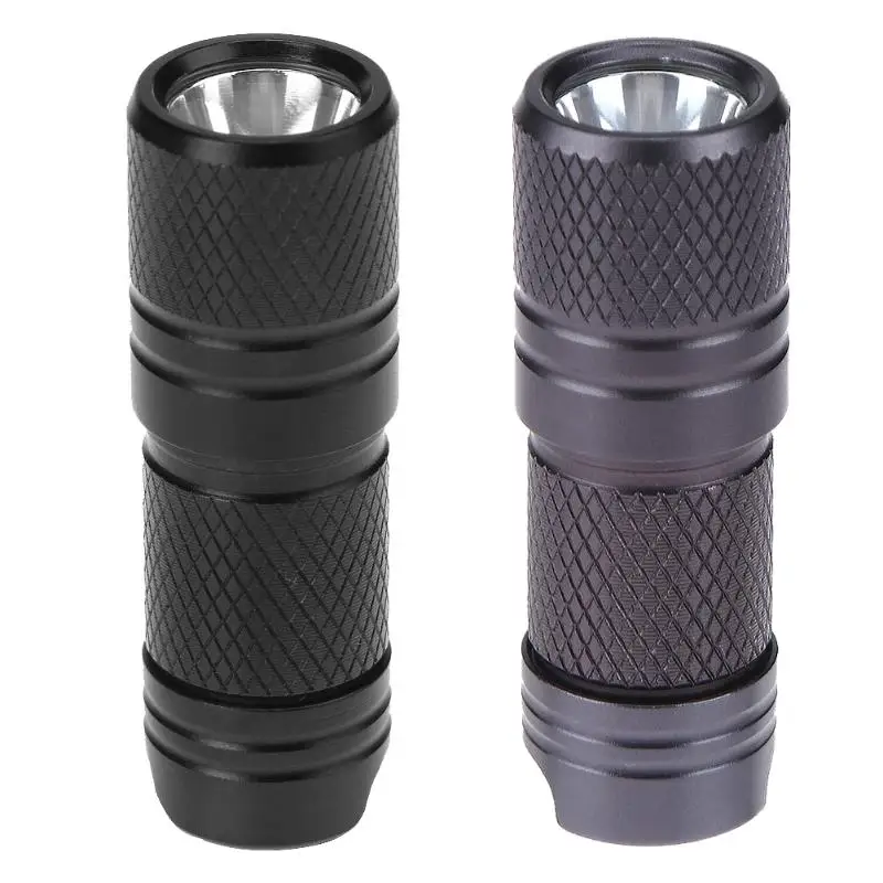 

New Design Super Mini Stainless Steel USB Rechargeable LED Flashlight 50m 100lm Keychain Torch Hunting Camping Hiking Lighting