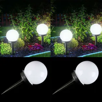 

2Pcs Waterproof Solar Power LED Lamp Light For Garden Lawn Outdoor Landscape