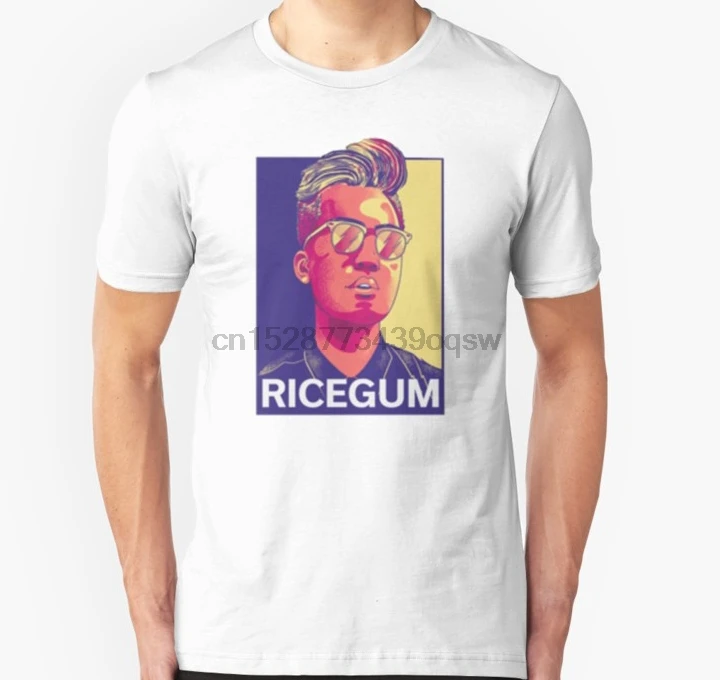 Men tshirt Short sleeve RiceGum Shirt Slim Fit T Shirt(1) tee tops Women t-shirt | Мужская одежда