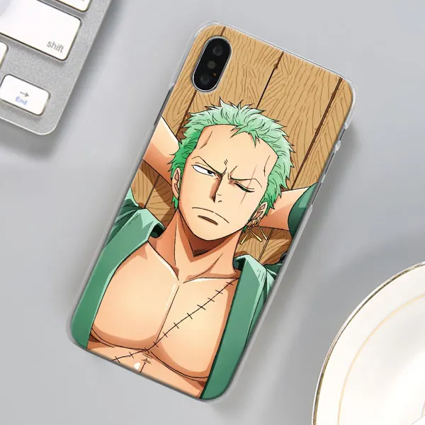 Цельный Roronoa Zoro чехол для телефона для Apple iPhone X XR 7 8 Plus 6 6s Plus XS MAX 11 Pro Max SE чехол для телефона Coque - Цвет: 07