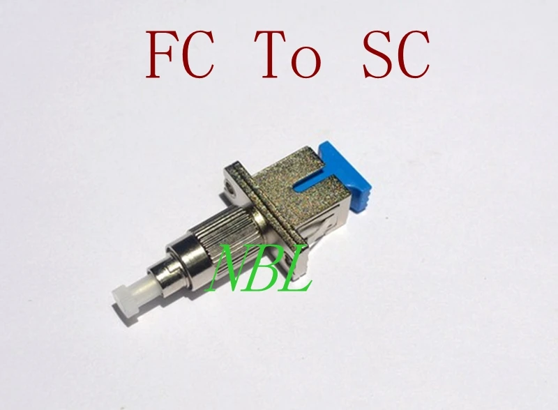 

FTTH FC-SC Optical Fiber Adapter FC Male To SC Female Connector Hybrid Adaptors For Digital Communications FreeShipping