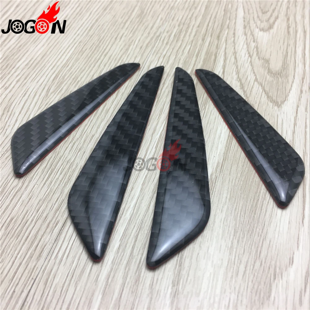 

For Nissan X-Trail Rogue T30 T31 Patrol Y61 Y62 All Model Years Carbon Fiber Door Side Anti Scratch Rubbing Trim 4P