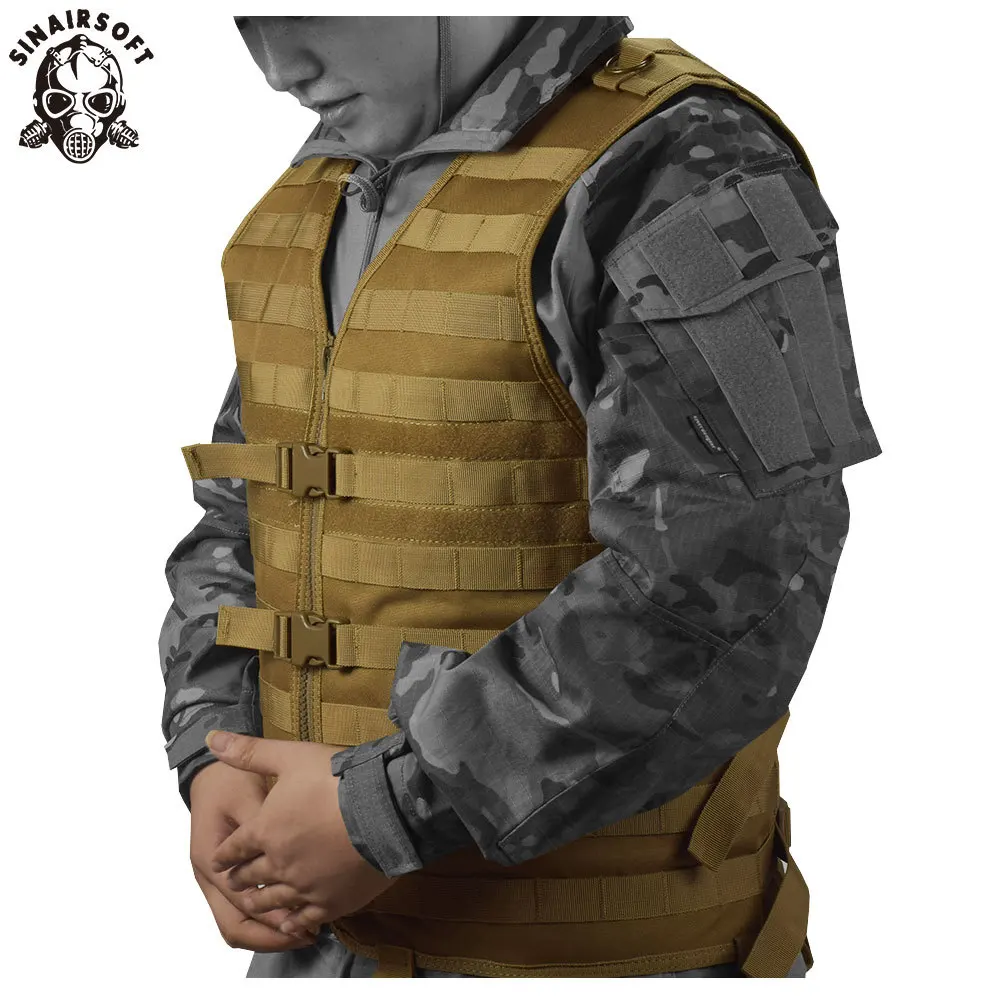  SINAIRSOFT Molle Airsoft Tactical Vests Vest Camouflage Vest Army Military CS Outdoor Fishing Hunti