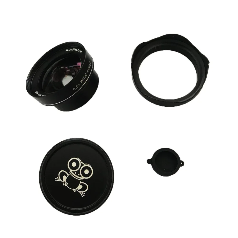 

Kapkur phone lens clip-on 0.6X Wide Angle Lens , universal type