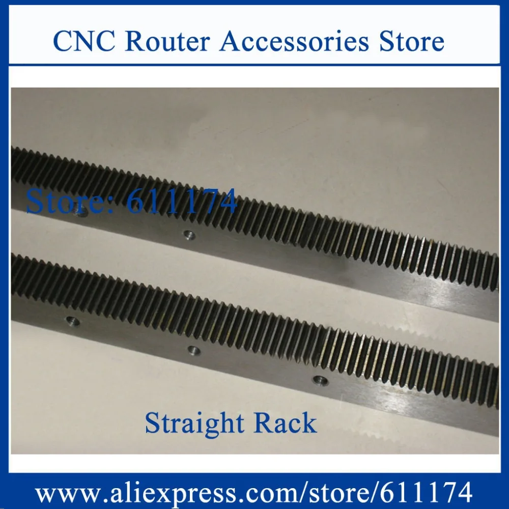 

High precision Straight rack pinion and gear, module 1.5 (4.71mm tooth to tooth) size 15*15*1000mm Precision C7 rack and gear