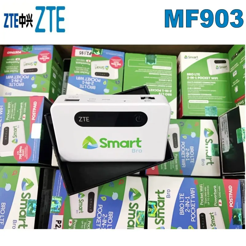 Разблокированная Мобильная точка доступа ZTE MF903 со слотом для SIM карты 150 Мбит/с