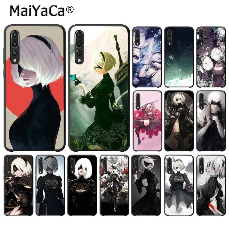

MaiYaCa no.2 type b 2B NieR Automata Phone Case for Huawei P20Lite P10 Plus Mate10Lite Mate20 P20 Pro Honor10 View10