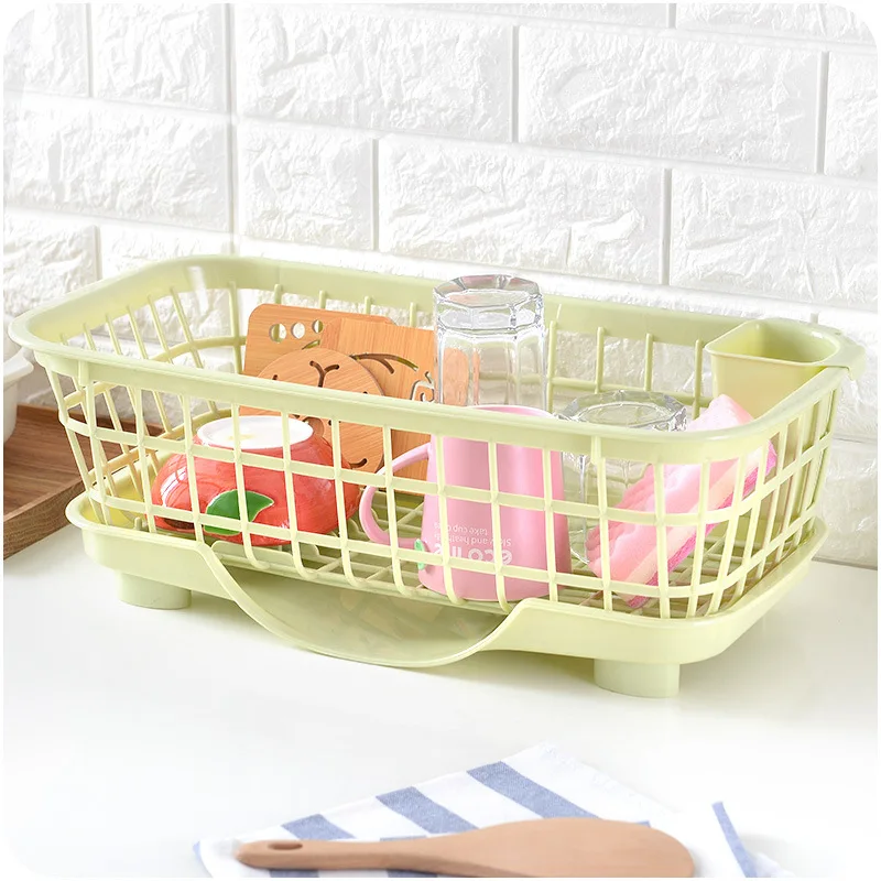 كبير قدرة السكاكين استنزاف رف تخزين الرف متعددة الوظائف المطبخ تخزين الرف بالوعة حامل أواني مصنوع من خشب الخيزران استنزاف الرف المنظم