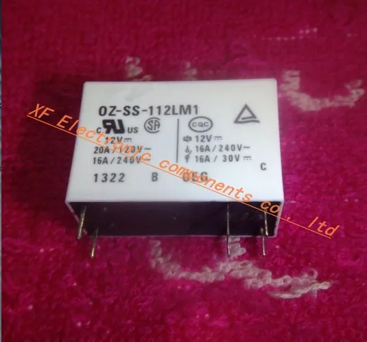  5pcs/lot OZ-SS-112L OZ SS 112L 12VDC 12V relay OZ-SS-112L1 16A Best quality | Электронные компоненты и
