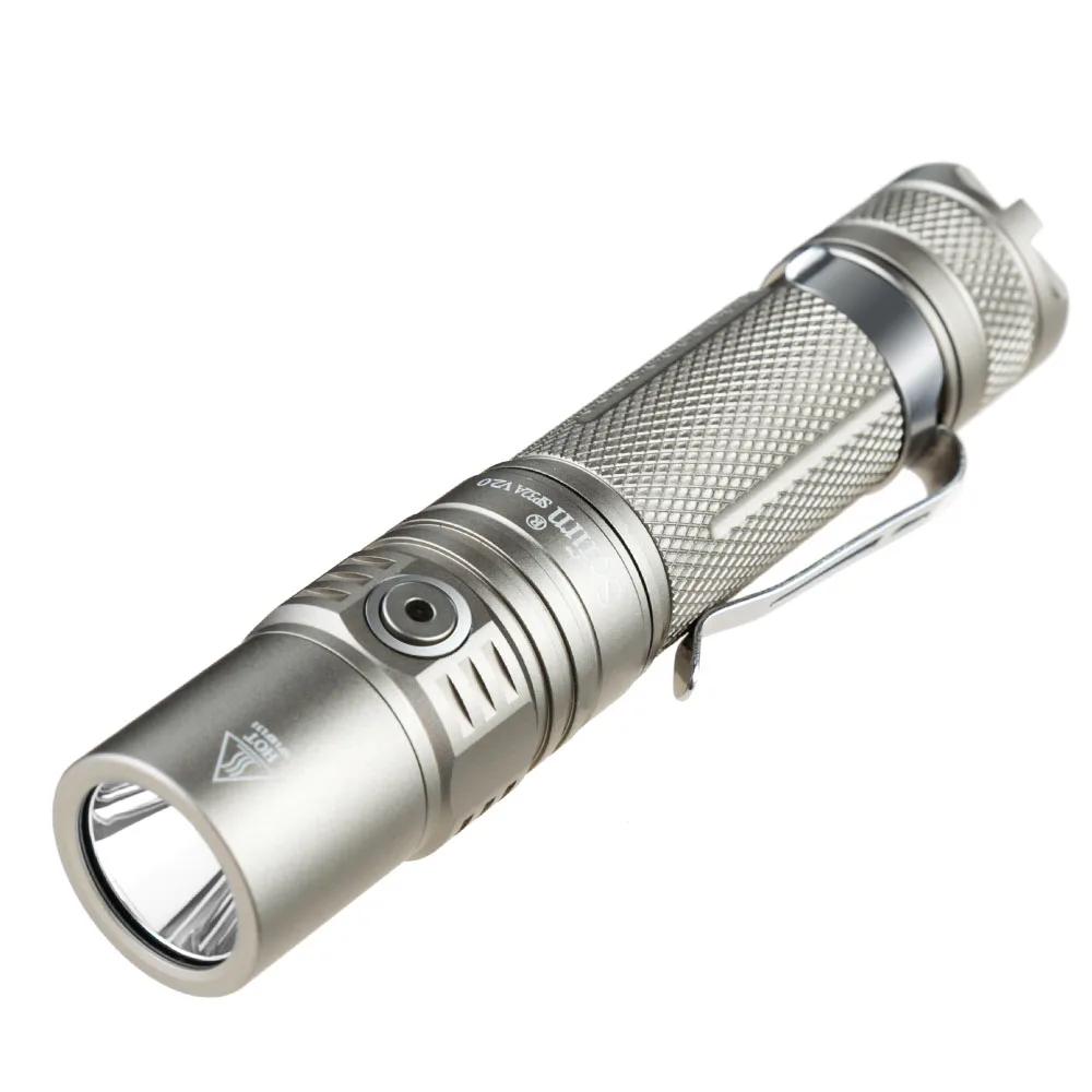 Sofirn SP32A V2.0 Мощность Фул светодиодный вспышка светильник 18650 высокое Мощность 1300lm Cree XPL2 фонарь светильник 2 группы с Ramping индикаторная лампа