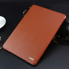 Топ Класс Бизнес из натуральной воловьей кожи кожаный чехол для iPad 2/3/4 Натуральная кожа Стенд смарт-чехол для Apple iPad4 iPad3 iPad2 9,7"