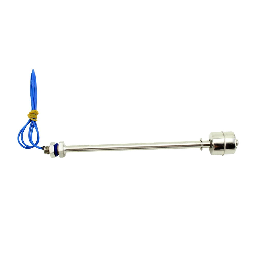

MK-SFS20010 220V Length 200mm 304 stainless steel Long Liquid Water Level Sensor Stainless Steel Floating Switch
