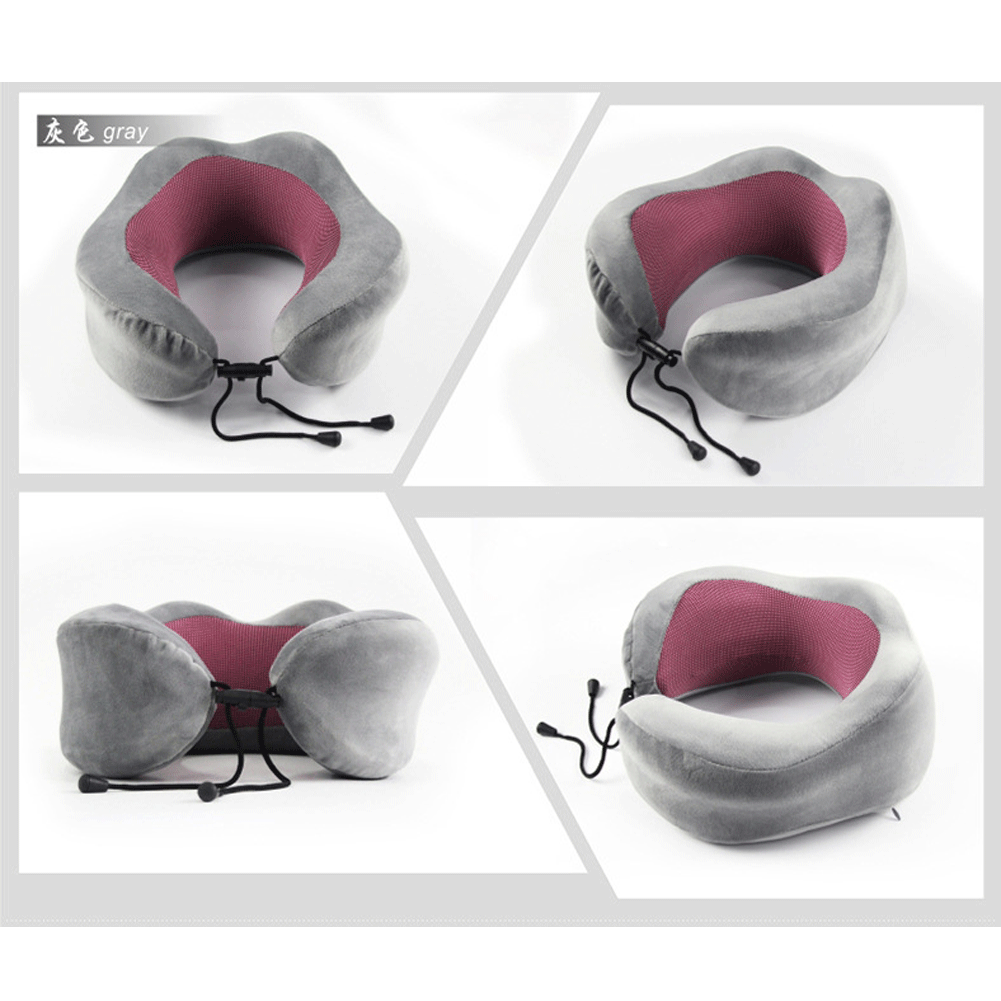 Портативный Memory Foam U образная дорожная подушка для шеи поддержка подголовник самолет поездки подушки детские