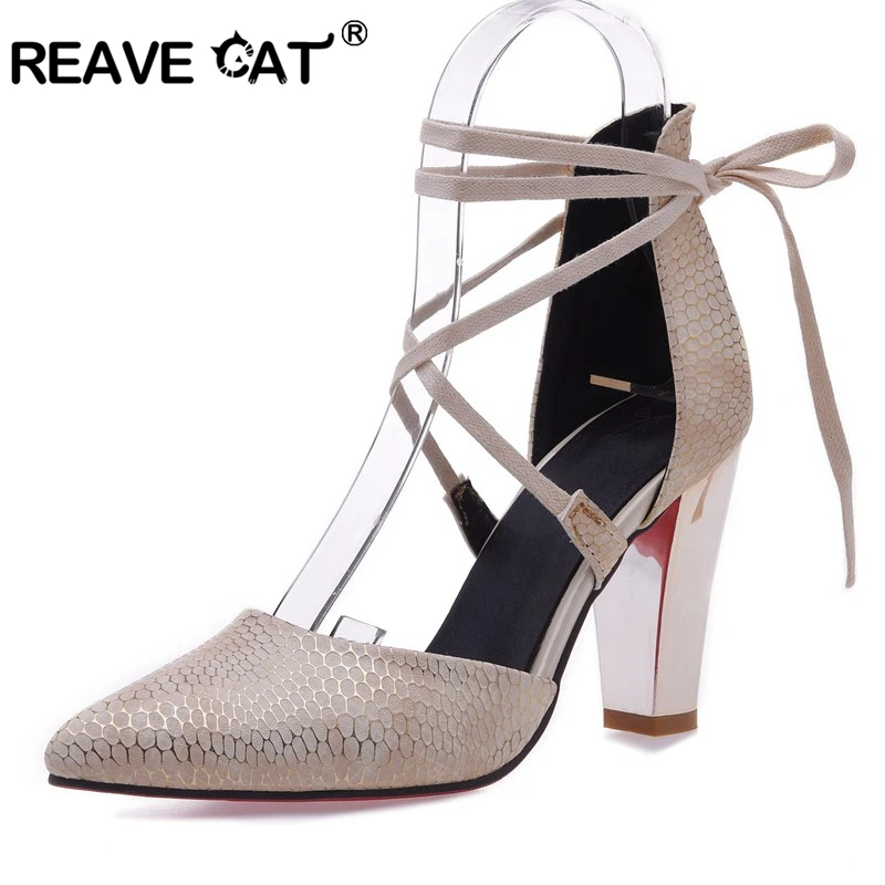 cat heel sandals