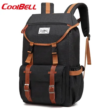 

COOLBELL newst For 17.3 inch laptop bag Outdoor travel large capacity casual computer Backpacks free shipping