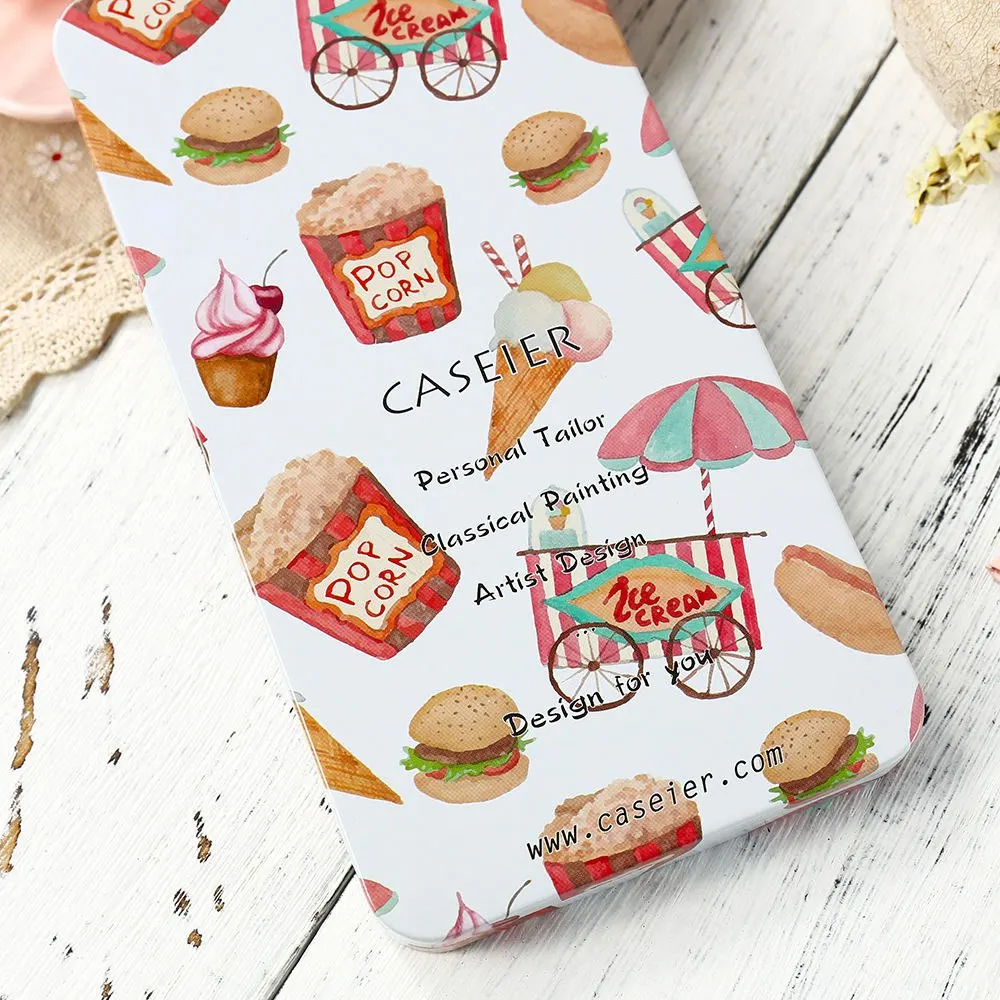 Caseier рисунком коробка для телефона Вышивка Крестом Пакет Подарочная коробка Сделано из высококачественной металлической жесткий текстура праздник обертывание Роскошный чехол