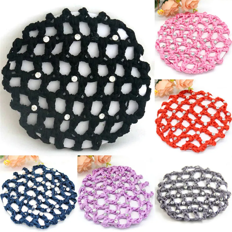 1 x Croched Ballet Bun CoverBallet Net Ring CoverVarious Colours