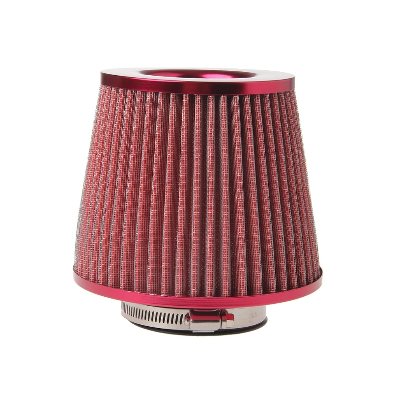 

Universal Car Mechanical Supercharger Coche Vehicle Air Intake Chrome Open Top Cone Air Filter Breather 3" Inlet