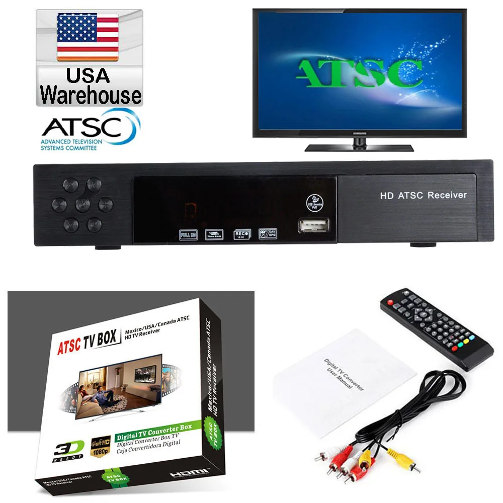 External Digital ATSC Terrestrial Over The Air (OTA) Local Service TV