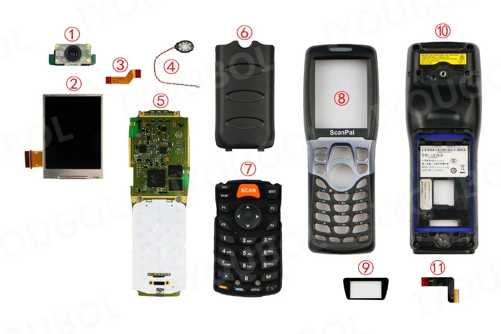 10 шт. сканер объектив(для 2D Imager) для терминал Honeywell Dolphin 5100
