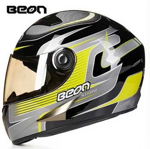 EUR ECE moto rcycle шлем BEON B-500 windstorm внедорожный самокат мото rbike moto cross moto rcycles шлемы dirt bike руля - Цвет: black yellow windsto