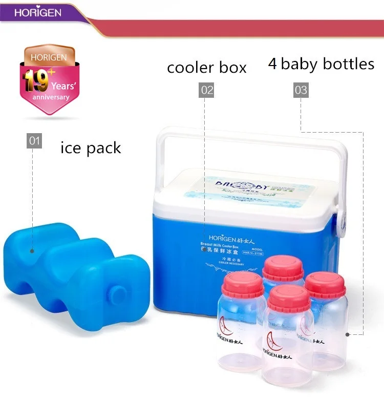 cool box for milk bottles