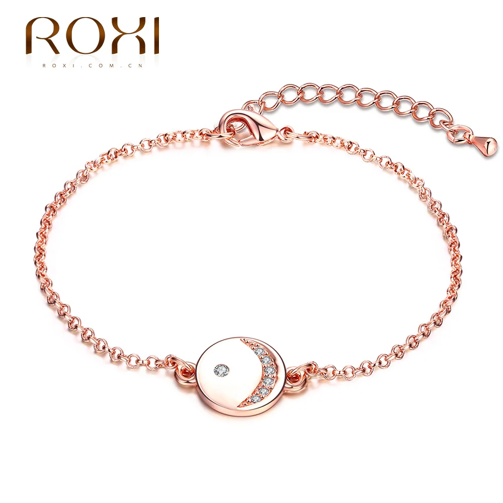 ROXI font b Bracelet b font Fashion Cute Girls font b Chain b font Rose Gold