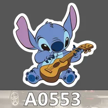 Bevle A0553 Lilo & Stitch Cartoon Wasserdichte Kühle DIY Aufkleber Laptop Gepäck Skateboard Kühlschrank Auto Graffiti Cartoon Aufkleber