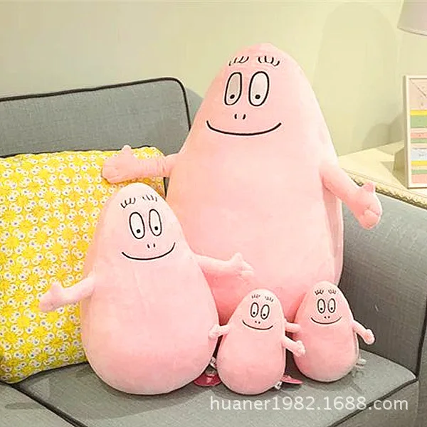 Милые Мягкие Аниме Barbapapa кукла плюшевые игрушки Новогодний подарок