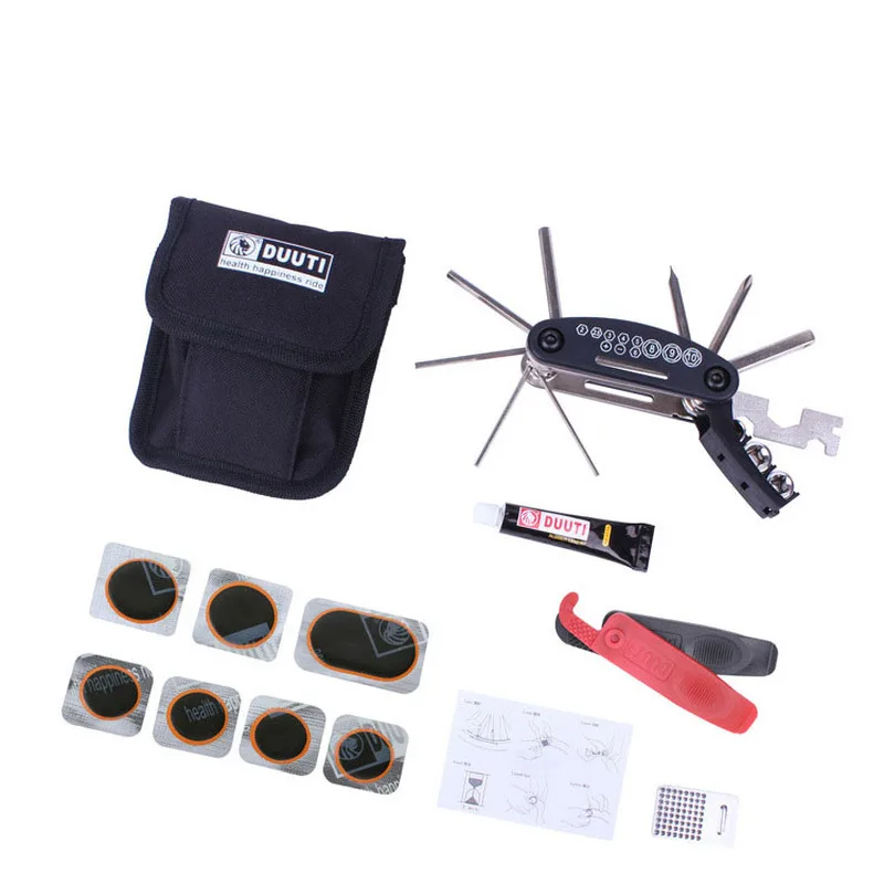 DUUTI Diou Road Multifunctional Bicycle Combination Tool Tire Set Tire Rod Repair Tool