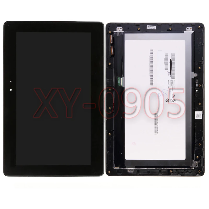 display assembly with touch screen + frame fastening for ASUS Transformer Book T100TA T100T T100 Free Shipping