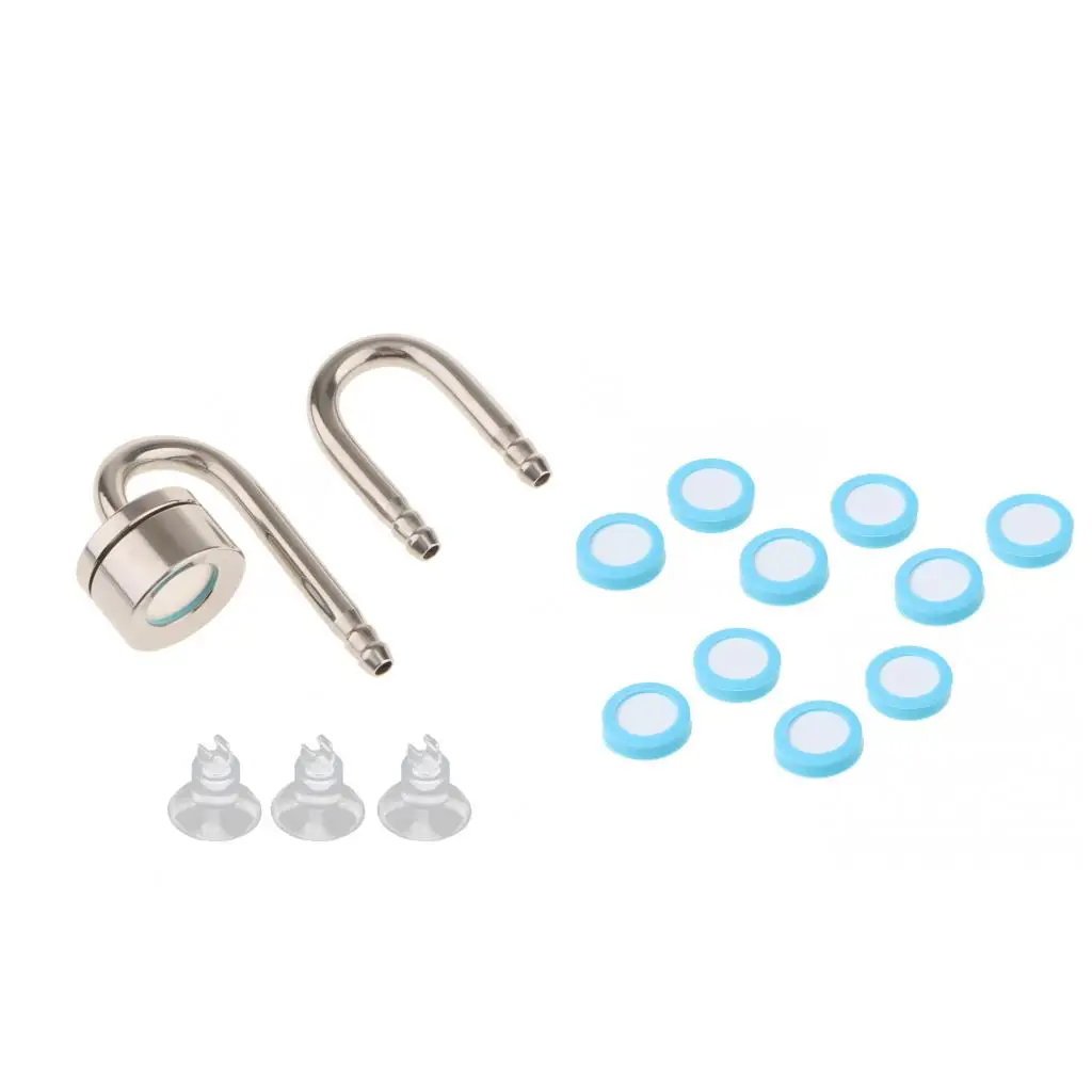 

CO2 Diffuser Carbon Dioxide Generator Atomizer with U Tube and 10pcs Discs