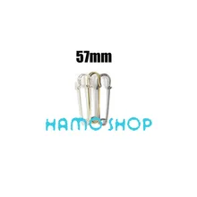 10pcs lot 57mm Mix Color Metal Kilt Pin Large Safety Brooch Pins Fastening Jewellery Sewing Clothes