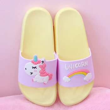 Children Beach Unicorn Slippers