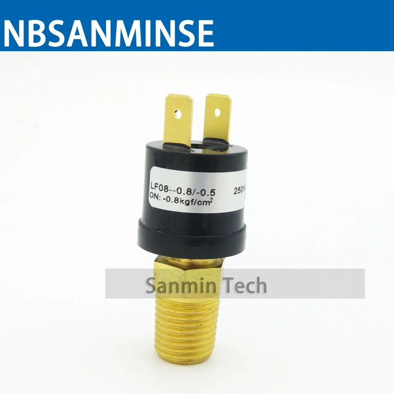 

SMF08V 1/8 1/4 Small Vacuum Pressure Switch Designed Automatic Reset Switch Used In Vacuum Environment High Quality NBSANMINSE