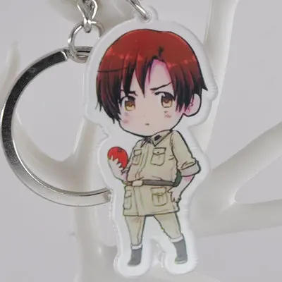 8 Animation Axis power Hetalia world Wrinkle Key Holder для всех стран, брелок для ключей, подвеска Portachiavi - Цвет: 8