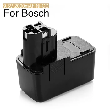 9.6V 2000mAh/2.0Ah Ni-CD Replacement power tool battery for Bosch BAT001 2607335037 2607335072 2607335152 2607335254 2607355230
9.6V 2000mAh/2.0Ah Ni-CD Replacement power tool battery for Bosch BAT001 2607335037 2607335072 2607335152 2607335254 2607355230