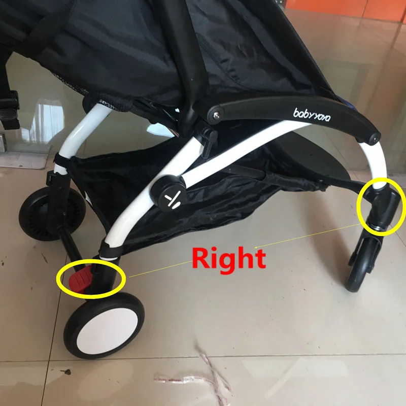 

YOYA Kinderwagens Wielen Kinderwagen Achter Rubber Wiel Kinder Yoyo Kinderwagen Accessoires wiel wieltje Accessoire