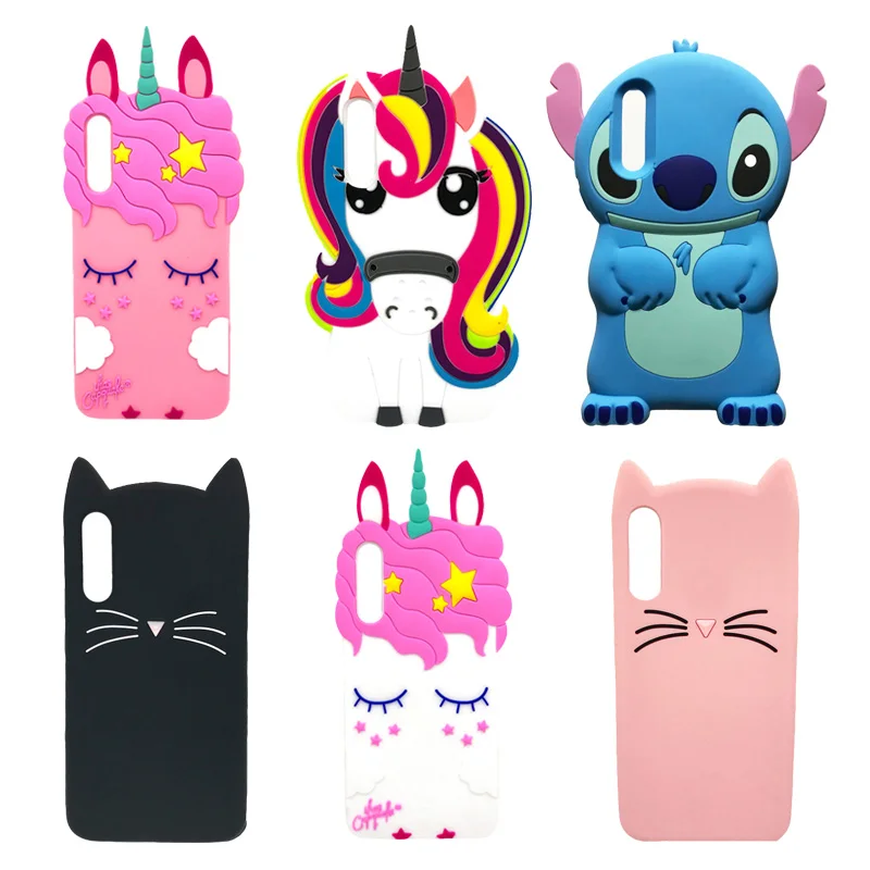 

Cute 3D Cartoon Case For Samsung A50 Soft Silicone Back Cover Phone Case For Samsung Galaxy A50 A 50 SM-A505F A505 A505F 2019